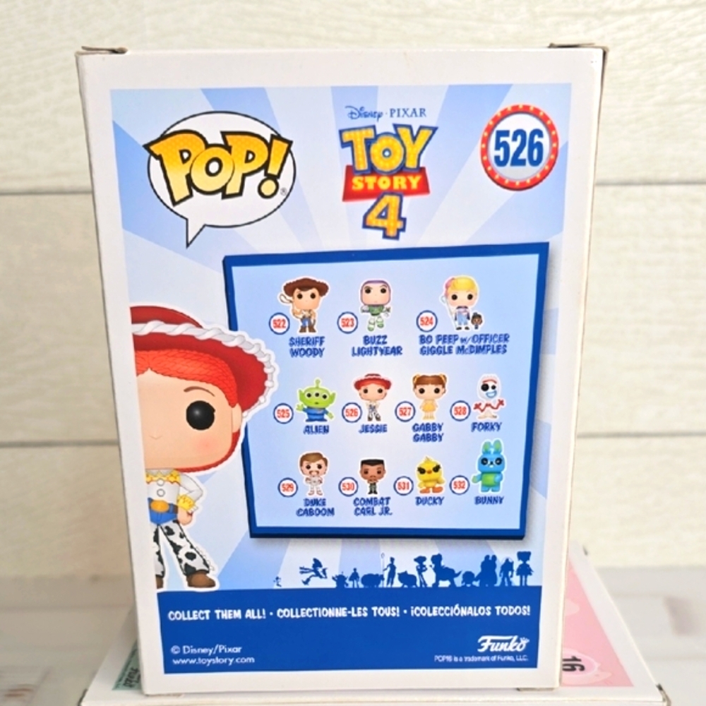 NWT Funko Pop! Toy Story 4 Jessie Vinyl Figure - Picture 4 of 5
